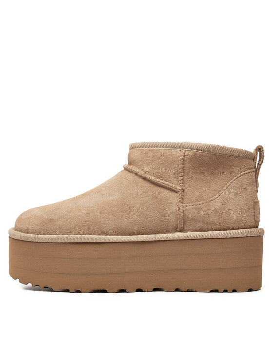 Ugg Ugg Stivali da neve Classic Ultra Mini Platform 1135092 Beige