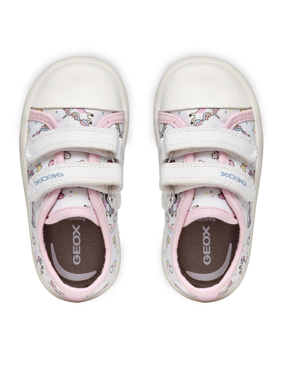 Geox Geox Sneakersy B Gisli B451MB 000AN C0406 S Biały