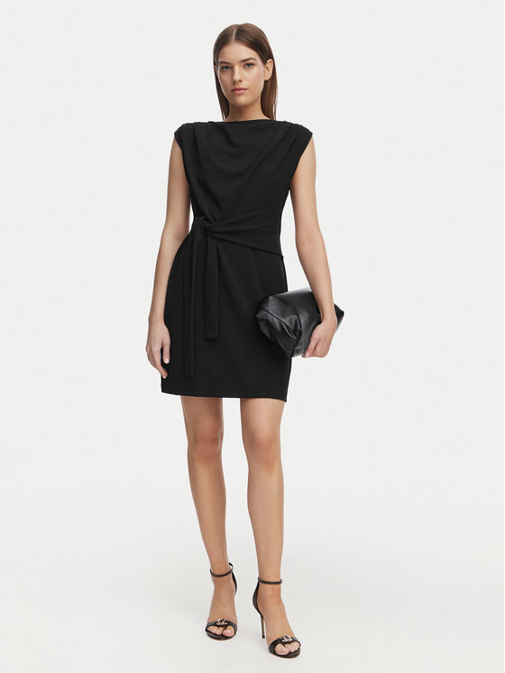 French Connection French Connection Φόρεμα κοκτέιλ 719H0 Μαύρο Slim Fit