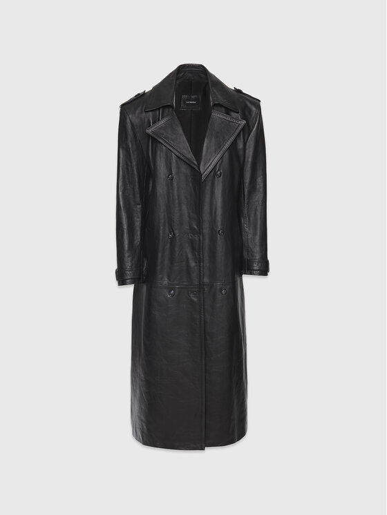 La Mania La Mania Cappotto di transizione WILMA 2 Nero Classic Fit