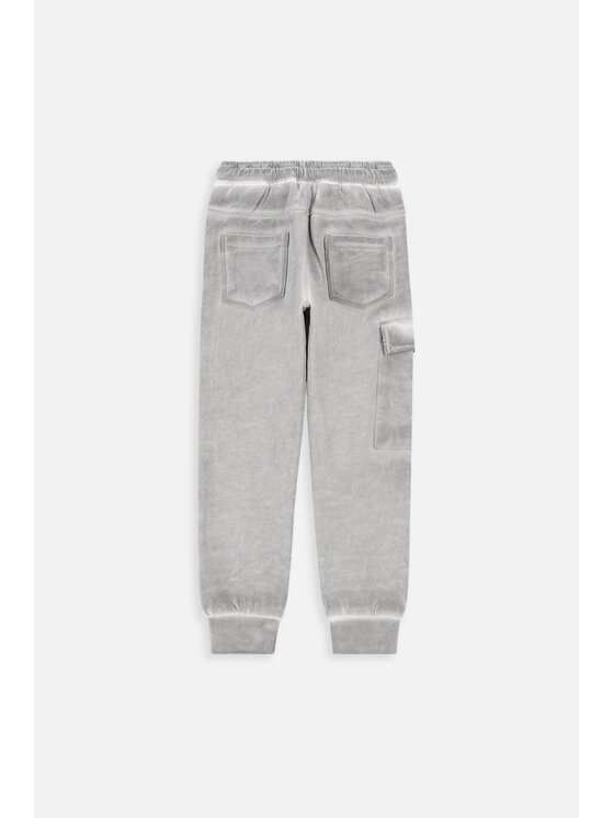 Coccodrillo Coccodrillo Spodnie dresowe WC4120105GBK-019 Szary Regular Fit
