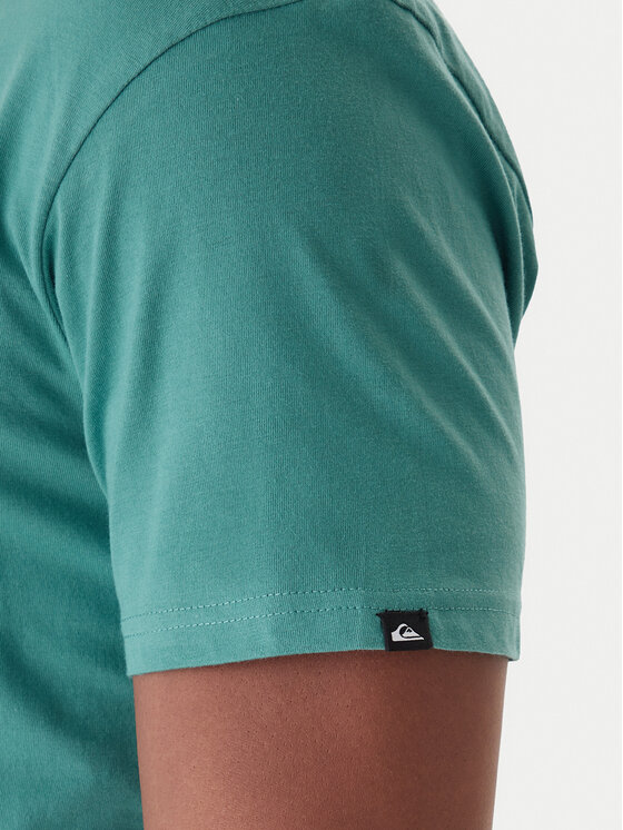 Quiksilver Quiksilver Tričko Anchor EQYZT08178 Zelená Regular Fit