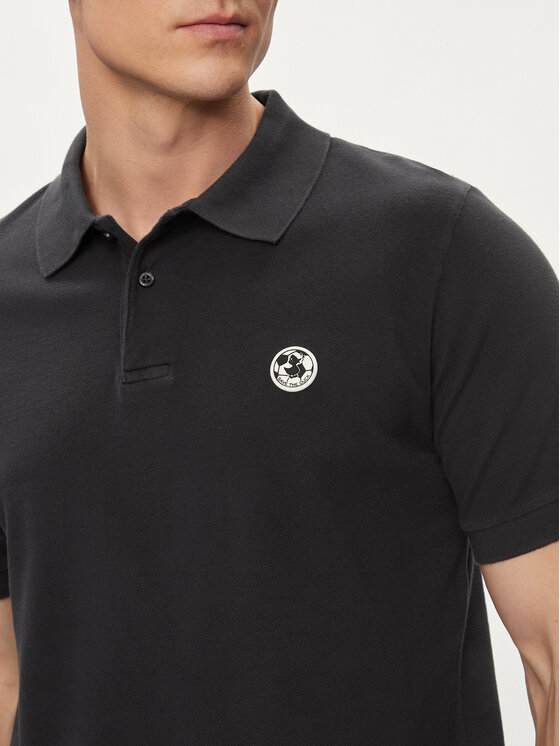 Save The Duck Save The Duck Polo Ovidio DR1213M-BATE18 Crna Regular Fit