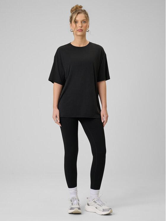 4F 4F Legginsy EVERYWEAR Czarny Slim Fit