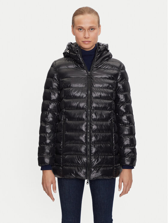 Geox Geox Télikabát Zosma W4628A TC191 F0284 Fekete Regular Fit