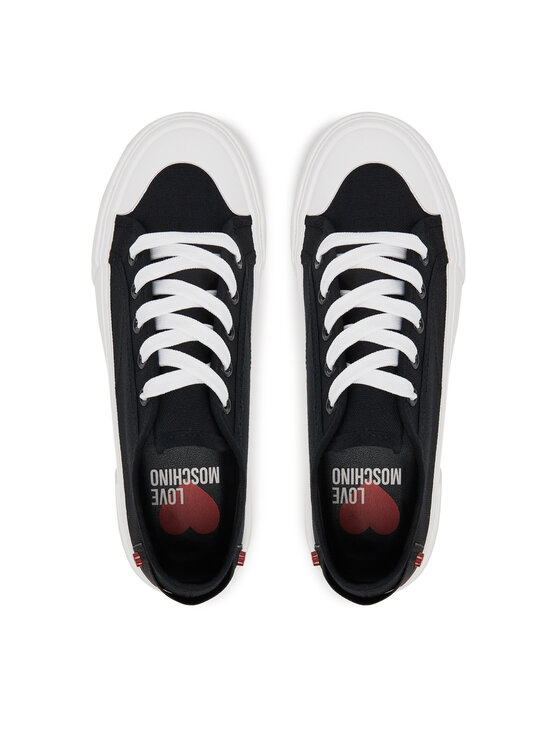 LOVE MOSCHINO LOVE MOSCHINO Plátenky JA15012G0MJP0000 Čierna