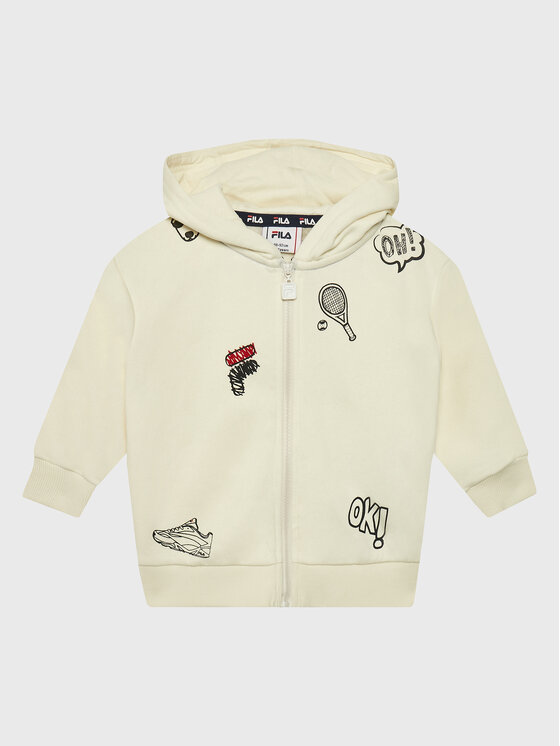 Fila Fila Μπλούζα Bakersield FAK0168 Μπεζ Regular Fit