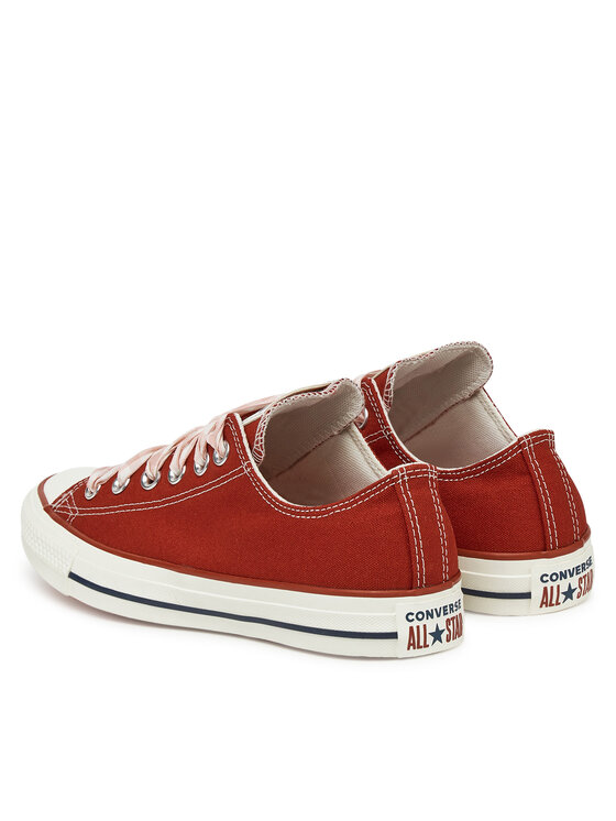 Converse Converse Trampki Chuck Taylor All Star Gingham A13662C Czerwony
