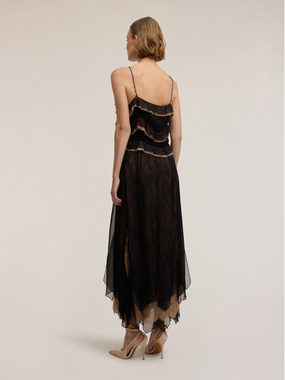 Motivi Motivi Abito da sera 7016Q003413N033 Nero Regular Fit