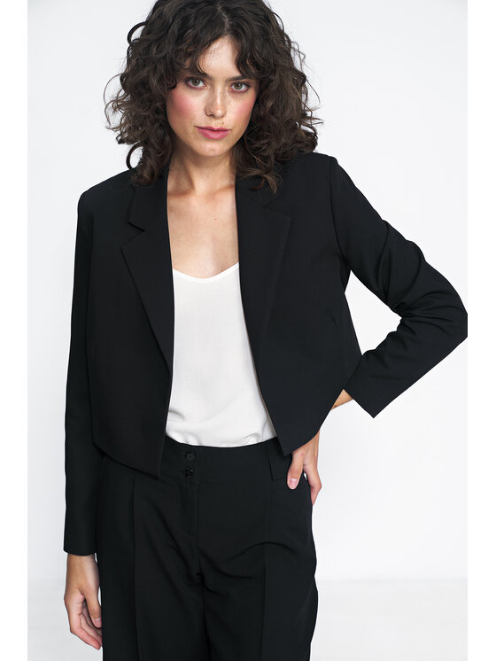 NIFE NIFE Marynarka Z50 Czarny Blazer Fit