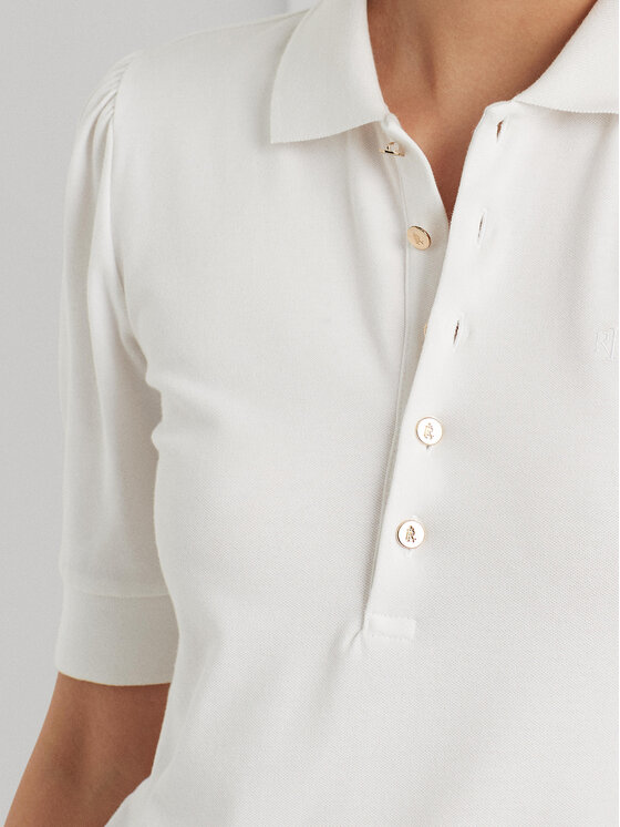 LAUREN RALPH LAUREN Lauren Ralph Lauren Sukienka codzienna 200834569002 Biały Regular Fit
