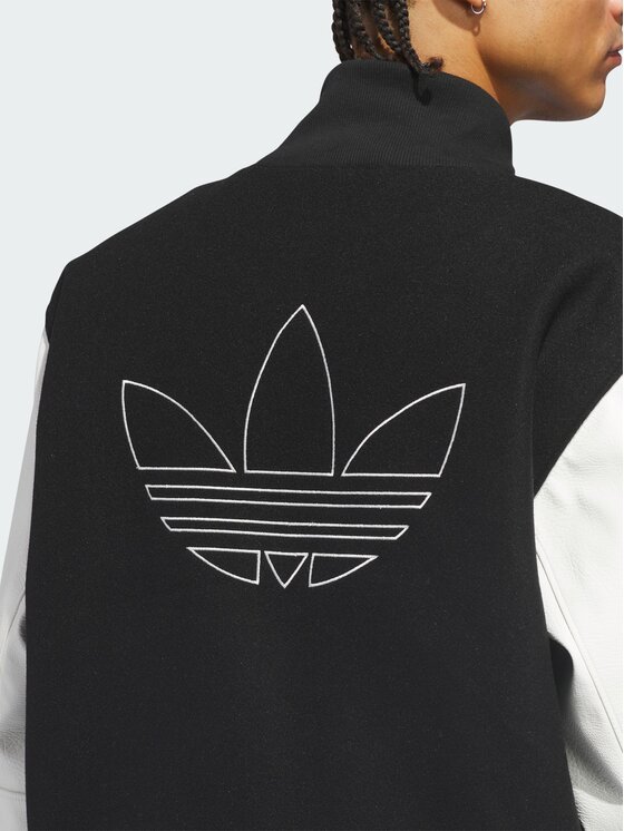 adidas adidas Kurtka przejściowa 161601 Czarny Loose Fit