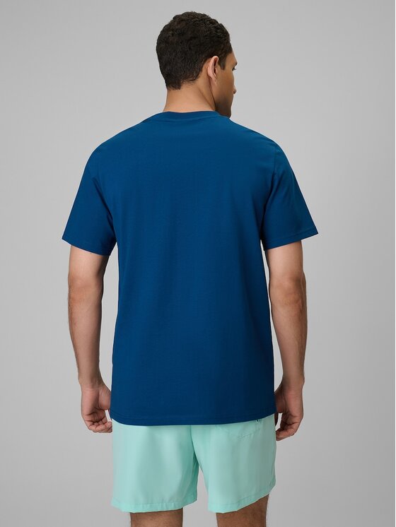 4F 4F T-Shirt 4FWSS26TTSHM2783-46S Zielony Regular Fit