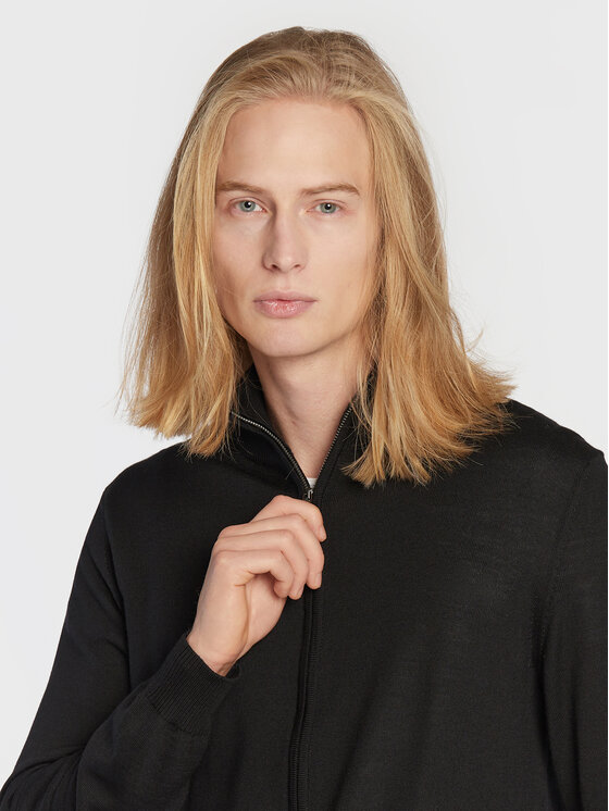 JOOP! JOOP! Kardigāns 17 Jk-06Davis 30032605 Melns Regular Fit