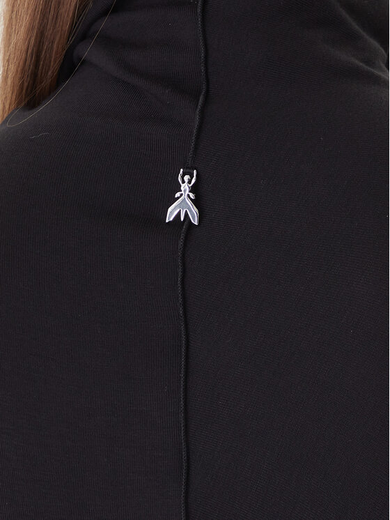 Patrizia Pepe Patrizia Pepe Φόρεμα υφασμάτινο 2A2958 J337 Μαύρο Regular Fit