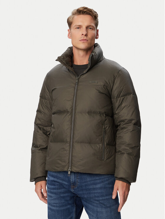 Calvin Klein Calvin Klein Pūkinė striukė LV04LH502G Šviesiai ruda Regular Fit