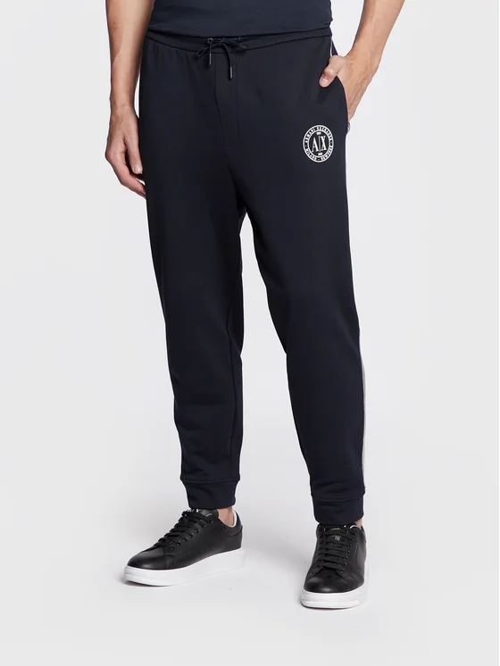 Armani Exchange Jogginghose 6LZPLD ZJ1ZZ 1583 Dunkelblau Regular Fit