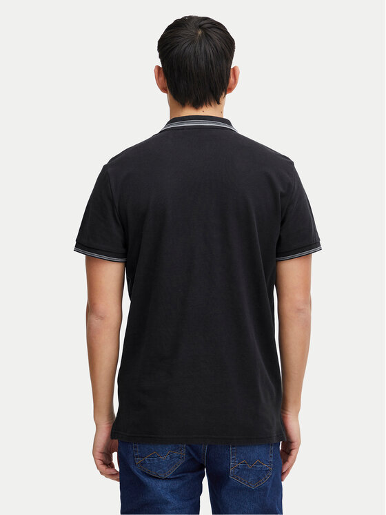 Blend Blend Polo 20716474 Czarny Regular Fit