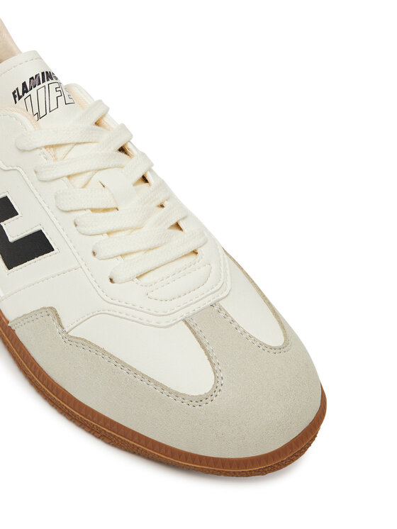 Flamingos Life Flamingos Life Sneakers Burela Slim Alb