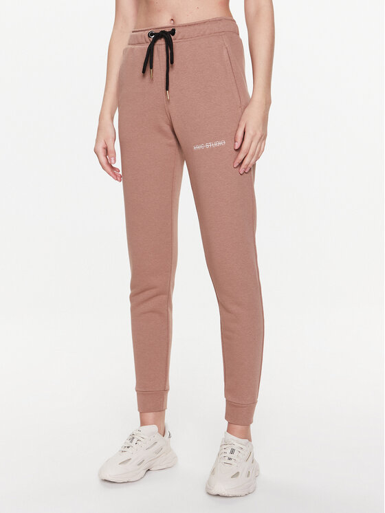 MMC Studio MMC Studio Спортивні штани Dora Бежевий Relaxed Fit