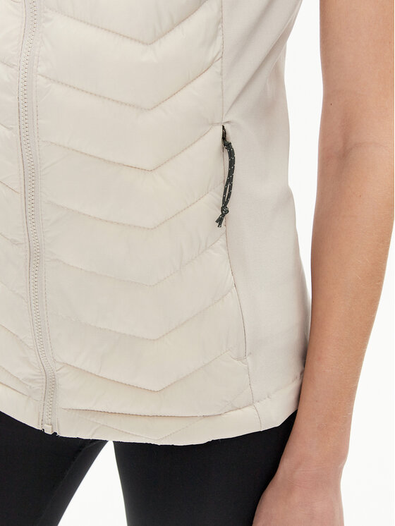 Columbia Columbia Bezrękawnik Powder Pass™ 1832222 Écru Regular Fit