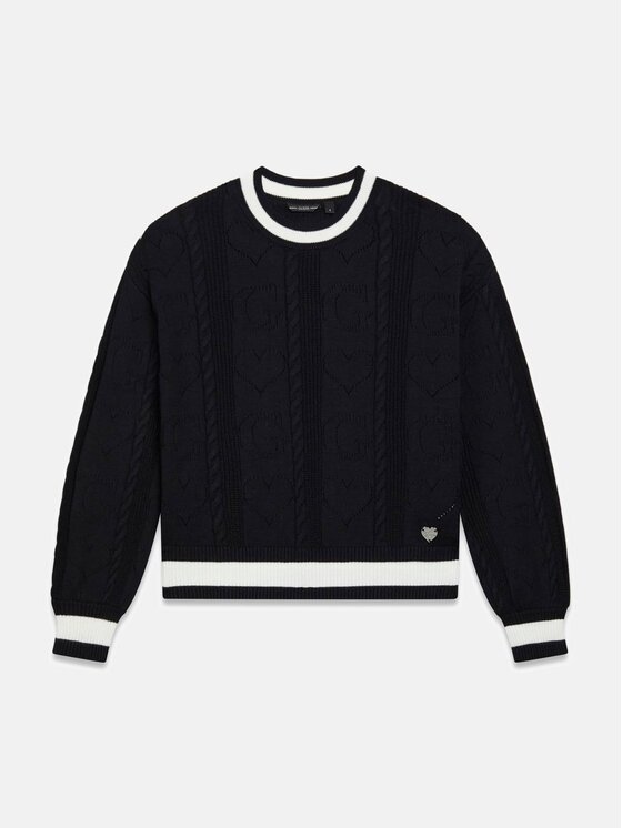 Guess Kids Guess Kids Sweter 180607 Czarny Classic Fit