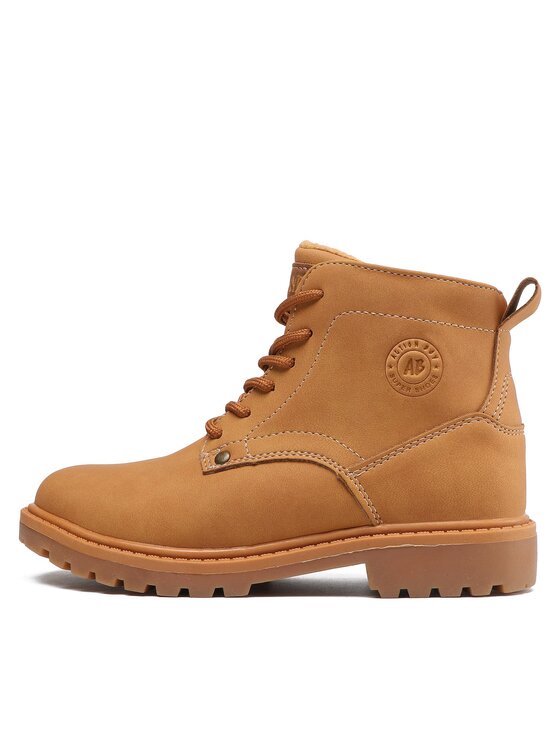 Action Boy Action Boy Schnürstiefeletten CP07-3355-02 Braun
