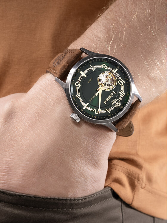 Timberland Timberland Zegarek TBL.TDWGE0041902 Brązowy