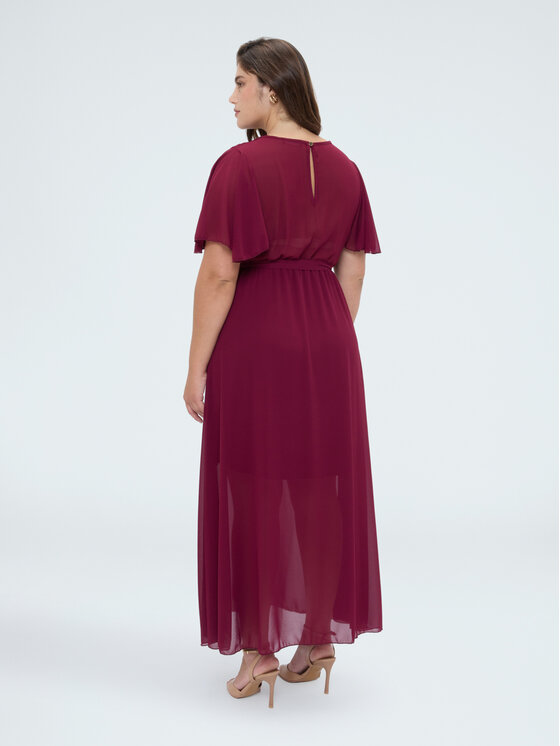 Fiorella Rubino Fiorella Rubino Sukienka wieczorowa 7009T001849N019 Różowy A-Line Fit