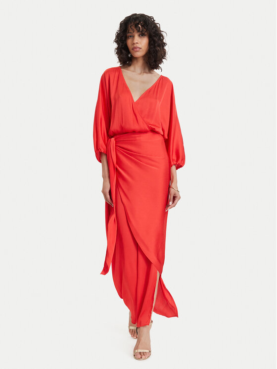 ACCESS FASHION ACCESS FASHION Večerna obleka 63-3379-357 Rdeča Regular Fit