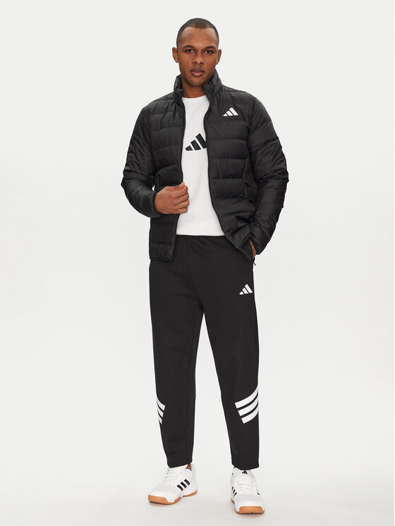adidas adidas Vatovaná bunda Essentials JD1046 Černá Slim Fit