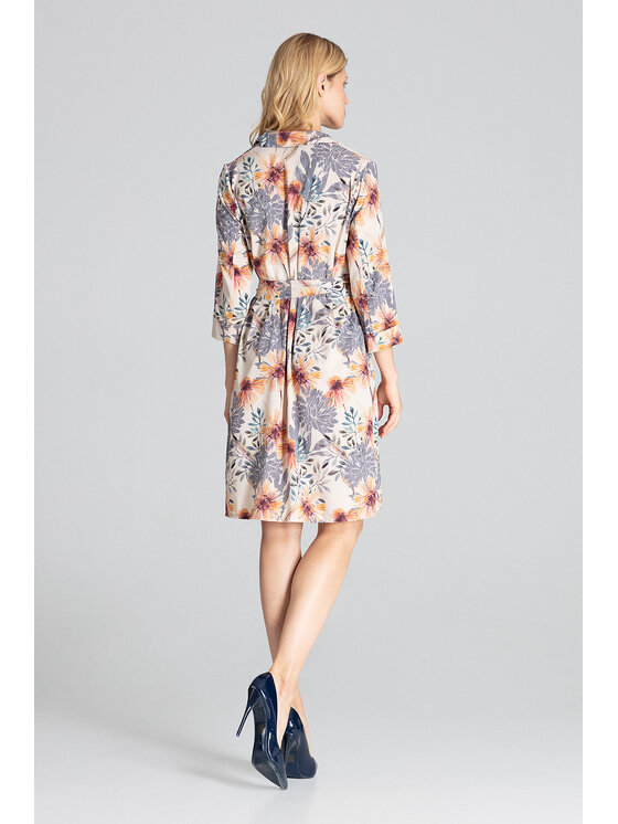 FIGL FIGL Sukienka codzienna M680 Kolorowy Regular Fit