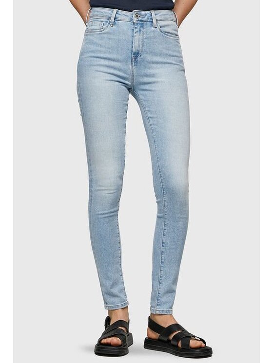 Pepe Jeans Pepe Jeans Jeansy PL204155RR48 000 Modrá Skinny Fit
