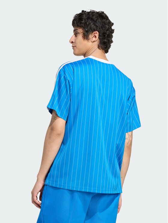 adidas adidas Koszulka techniczna Real Madrid Terrace Icons Jersey Niebieski jasny Loose Fit