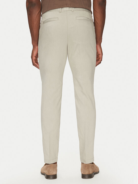 BOSS BOSS Kalhoty z materiálu P-Kaiton1 50538828 Béžová Slim Fit