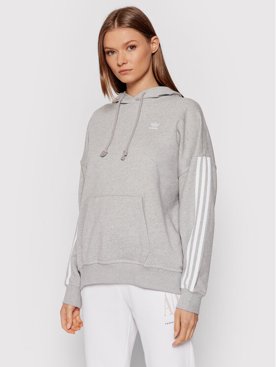 Felpa adicolor Classics H06776 Grigio Oversize