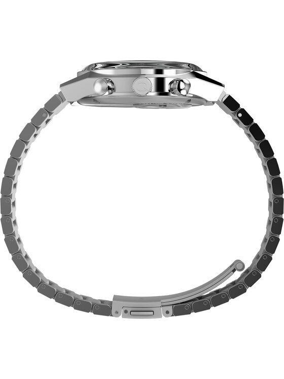 Timex Timex Zegarek TW2W33600 Srebrny