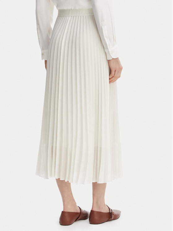 Marella Marella Plisseeseelik Gabbia 2613101085 Ekrüüvärv Regular Fit