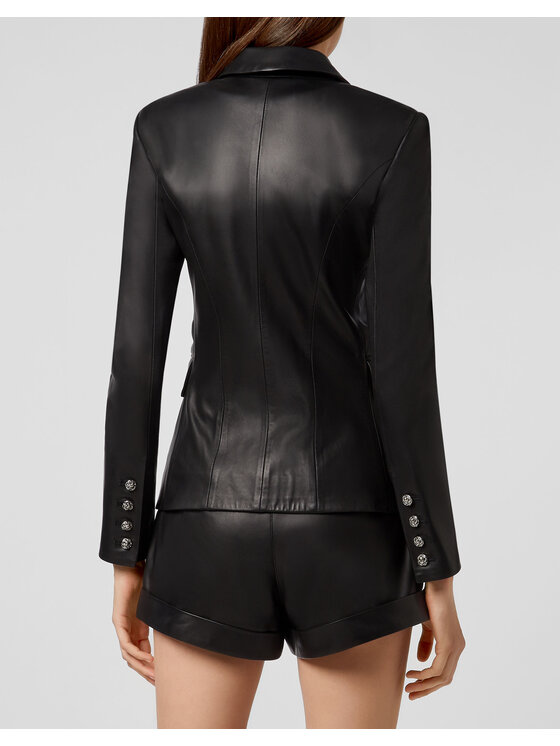 PHILIPP PLEIN PHILIPP PLEIN Sako 12525 Čierna Blazer Fit