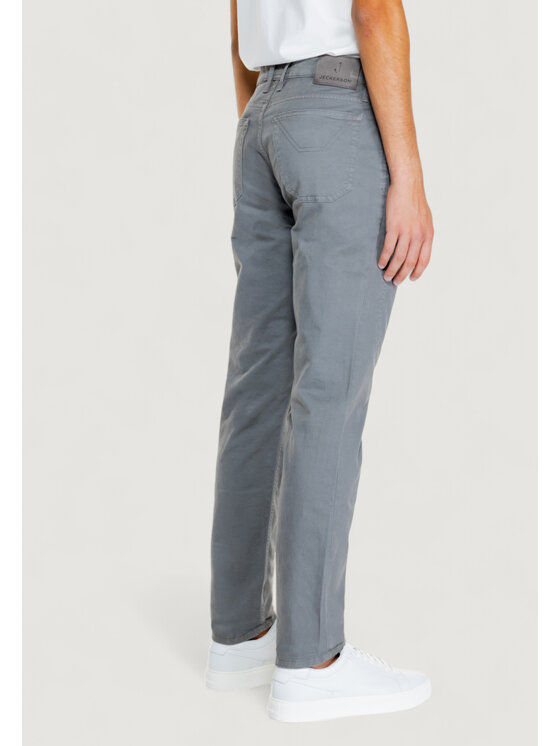 Jeckerson Jeckerson Pantalone da abito JOHN 5 TASCHE TOPPA Grigio To Fit