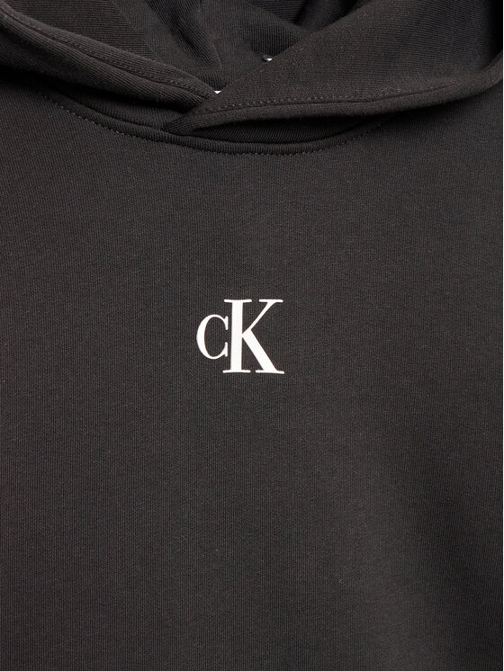 Calvin Klein Jeans Calvin Klein Jeans Bluza IG0IG02139 Czarny Boxy Fit