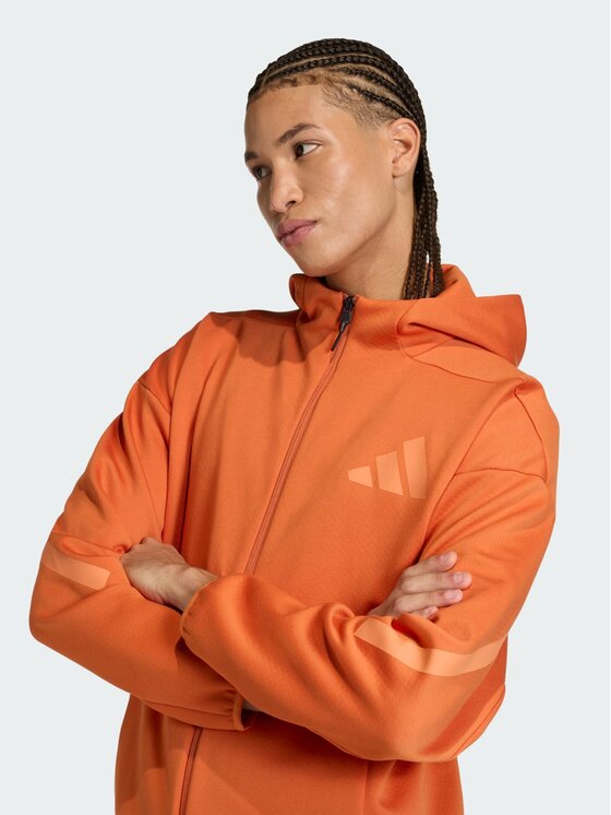 adidas adidas Bluza 136949 Pomarańczowy Regular Fit