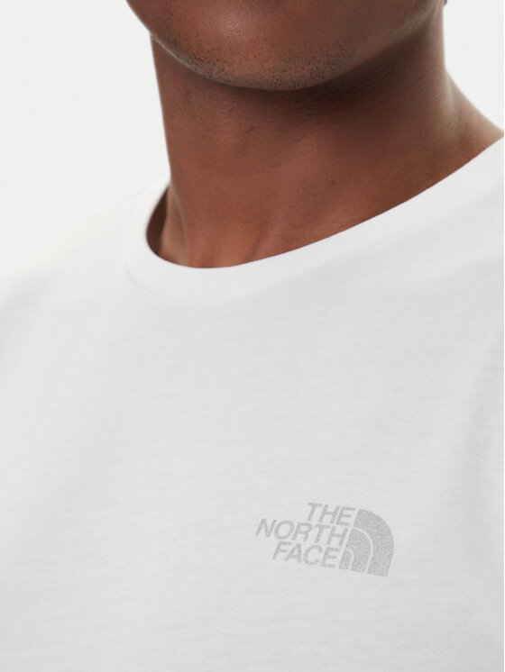 The North Face The North Face Tricou NSE Box NF0A8C4V Alb Regular Fit