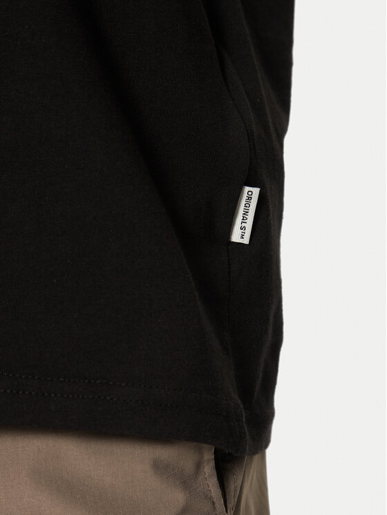 Jack & Jones Jack & Jones T-Shirt Boston 12273400 Černá Relaxed Fit