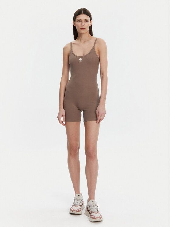 adidas adidas Jumpsuit Essentials JD1463 Beige Slim Fit