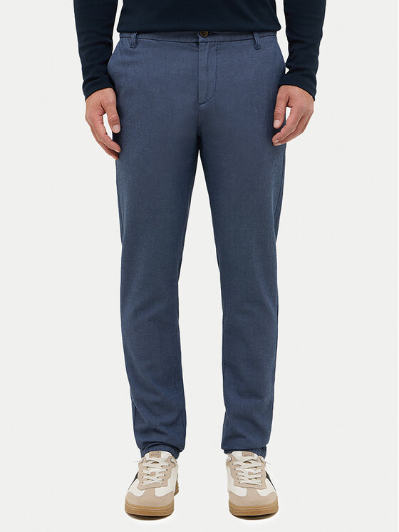 Mustang Mustang Chinos kelnes Daytona 1017075 Mėlyna Slim Fit