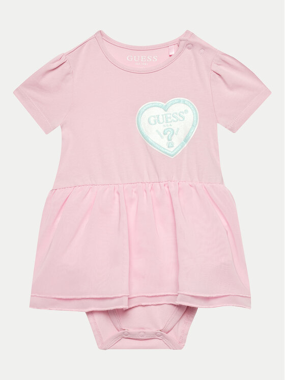 Gyerek Body Guess, Méret: 12M, Rózsaszín, S4GG09 K6YW0