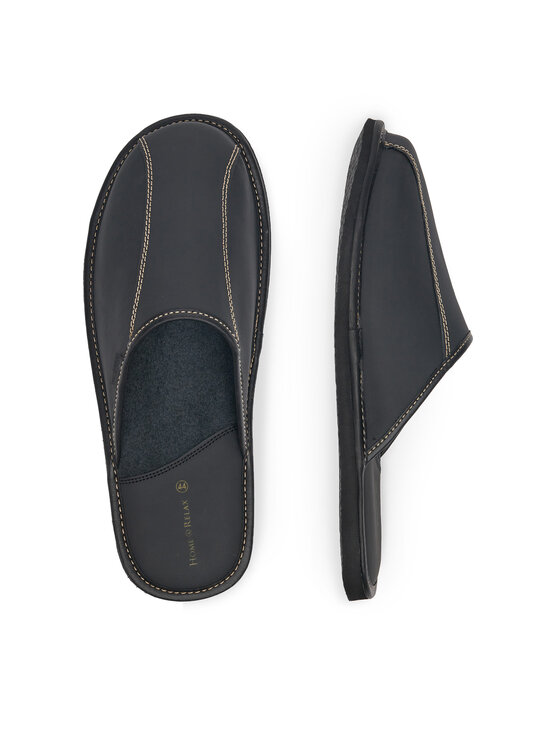 Home & Relax Home & Relax Pantofole SLIP-03 MI25 Nero