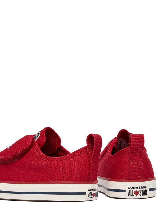 Converse Converse Trampki Chuck Taylor All Star One Strap Hearts A19068C Czerwony