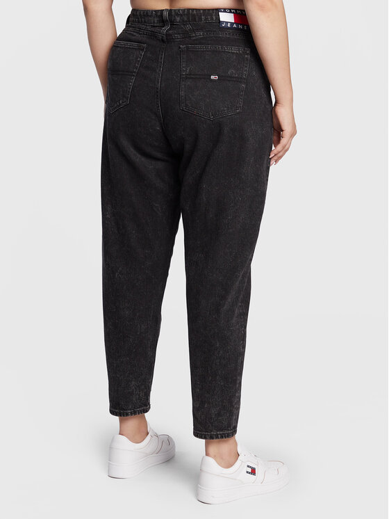 Jeans Mom DW0DW13772 Nero Mom Fit